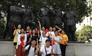 马克思主义学院新生参观八一起义纪念馆