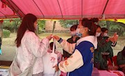 马克思主义学院研究生第三党支部校庆志愿服务活动（新闻稿）