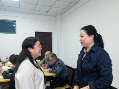 南昌航空大学马克思主义学院院长郭莉深入片区高校听课